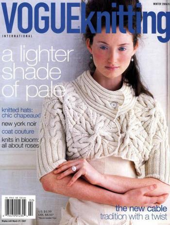 Vogue knitting Winter 2006-2007